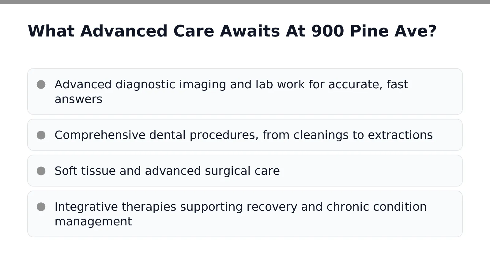 What Advanced Care Awaits At 900 Pine Ave in Palos Verdes